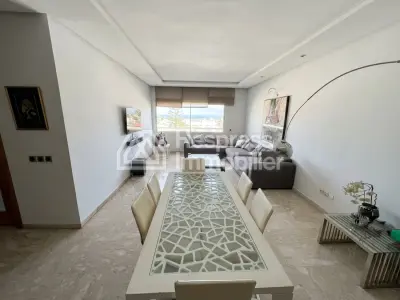 Furnished 3-bedroom apartment for rent with sea view Aïn Diab