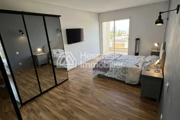 Furnished 3-bedroom apartment for rent with sea view Aïn Diab