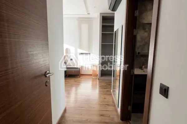 Furnished apartment for rent, CFC certified, two bedrooms, top-notch, with terrace