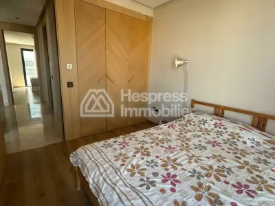 Appartement à vendre à Ferme Bretonne Hay Arraha. Superficie 124 m². Salon traditionnel marocain, résidence sécurisée