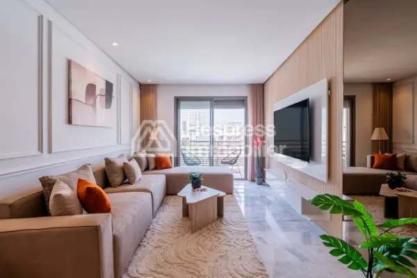 Superbe appartement à vendre à Palmier. Superficie 55 m². Bien meublé
