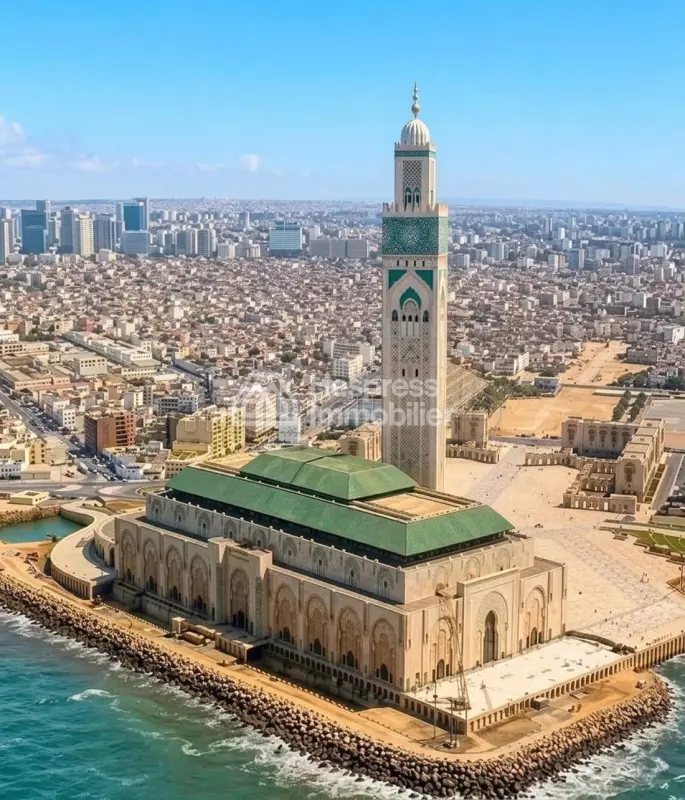 شقة للبيع في بورغون الغربية . مساحتها 57 متر مربع. باب مدرع وسكن آمن.
