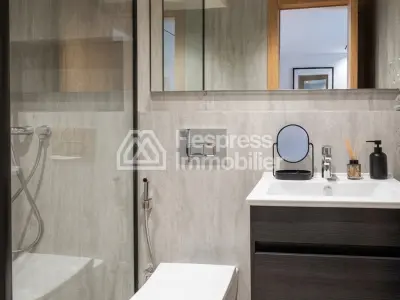 Appartement à l'achat à Casablanca Finance City. 1 belle chambre. Cheminée et climatisation