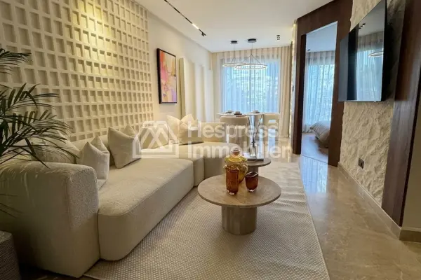 Beautiful apartment for sale in Les Princesses . 1 room. Security door, Moroccan living room