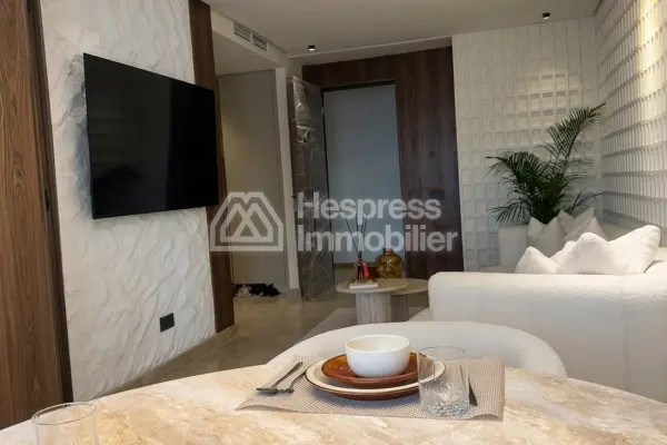 Beautiful apartment for sale in Les Princesses . 1 room. Security door, Moroccan living room