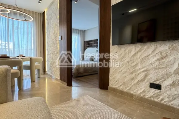Beautiful apartment for sale in Les Princesses . 1 room. Security door, Moroccan living room