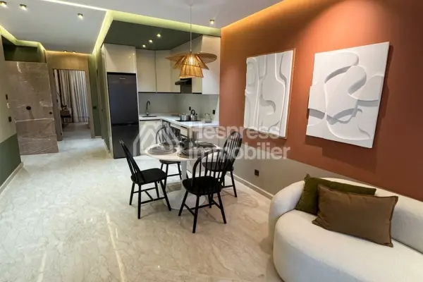 For sale: a beautiful apartment at Palmier . Total area 56 m². Furnished.
