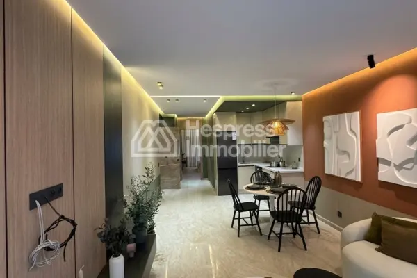 For sale: a beautiful apartment at Palmier . Total area 56 m². Furnished.