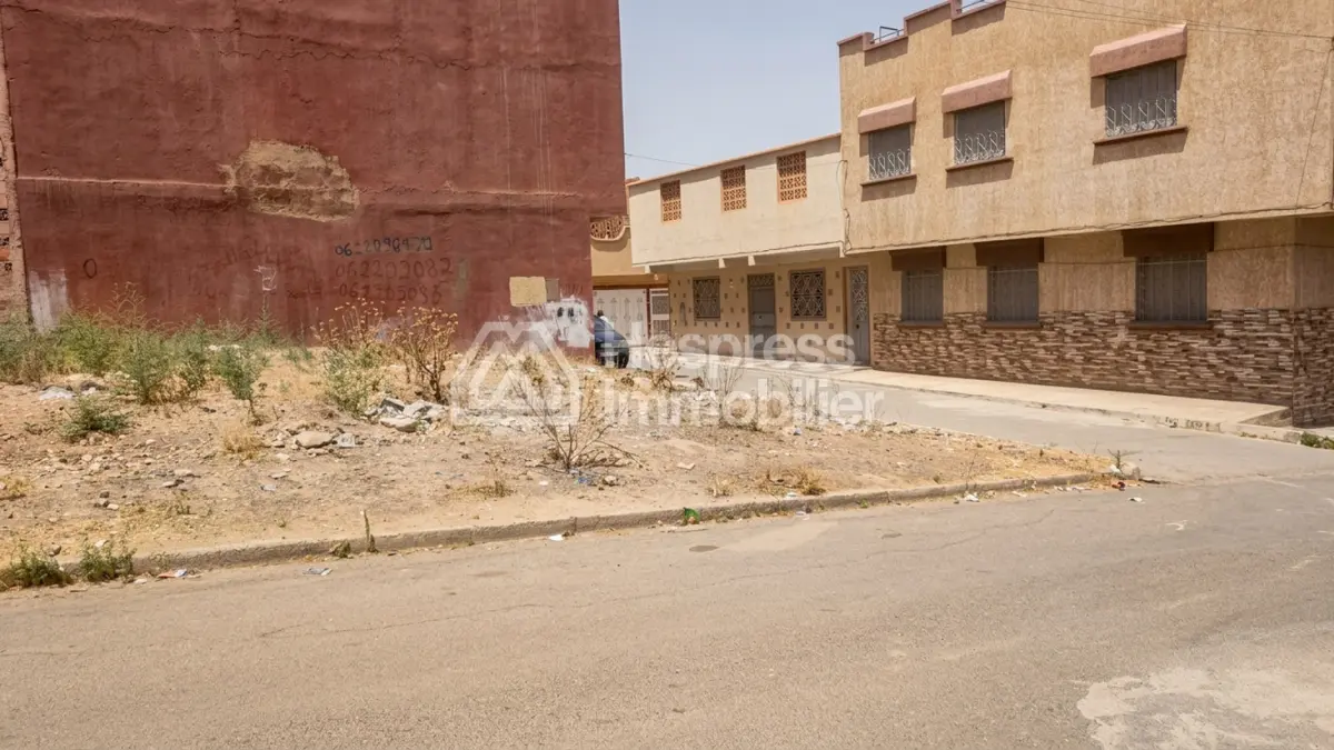 Two-fronted plot of land for sale in El Fath