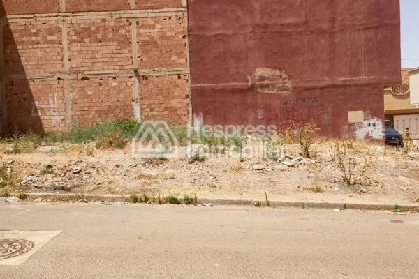 Two-fronted plot of land for sale in El Fath