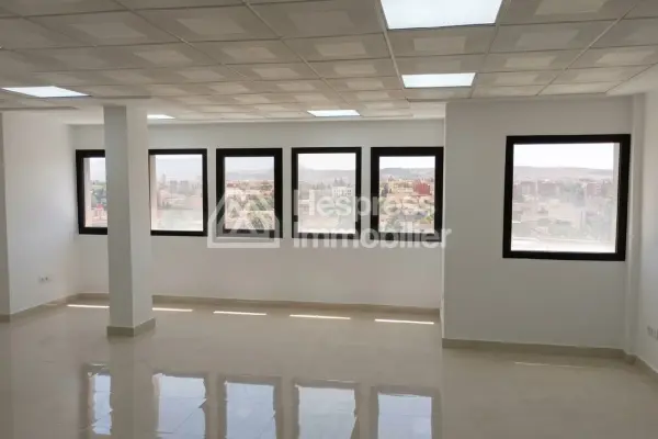 Panoramic view office space