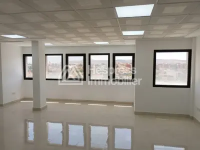Panoramic view office space