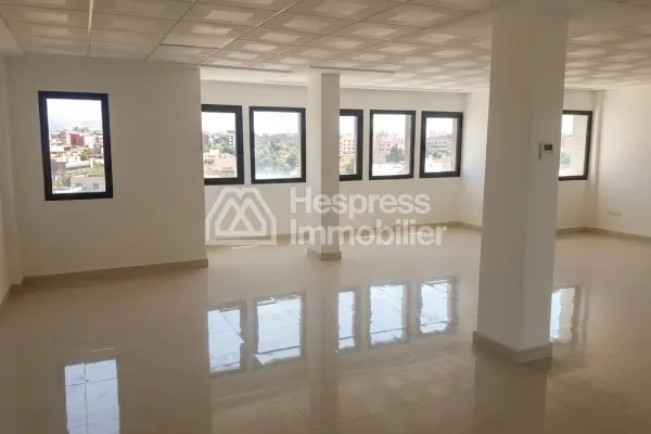 Panoramic view office space