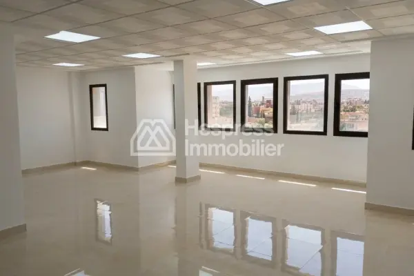 Panoramic view office space