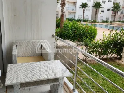 Holiday apartment in a residence with a swimming pool