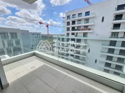 Cosy studio en etage elevé avec terrasse
