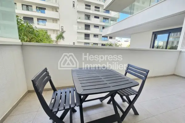 Spacious furnished studio with terrace