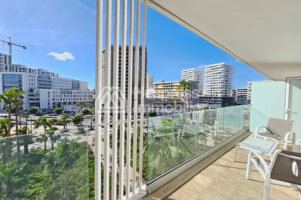 Lovely studio with terrace and magnificent view