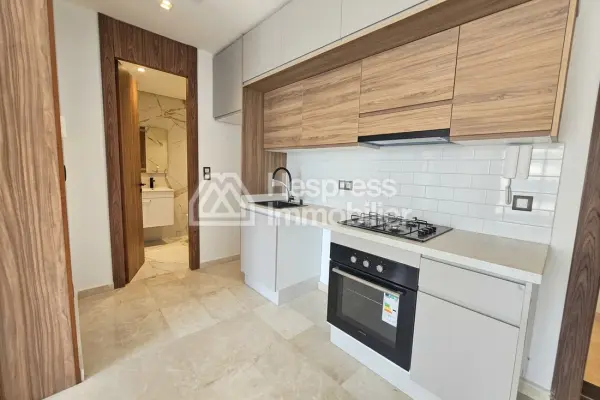 Lovely, brand new, unfurnished studio apartment with balcony