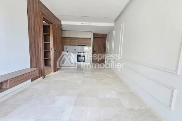 Lovely, brand new, unfurnished studio apartment with balcony