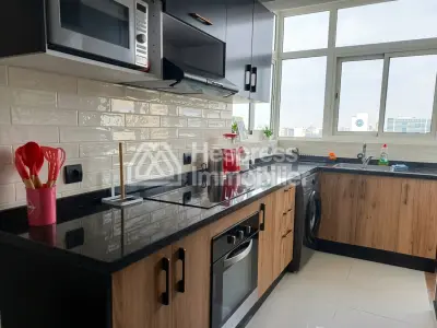 Furnished studio apartment, 75m², with terrace, city center
