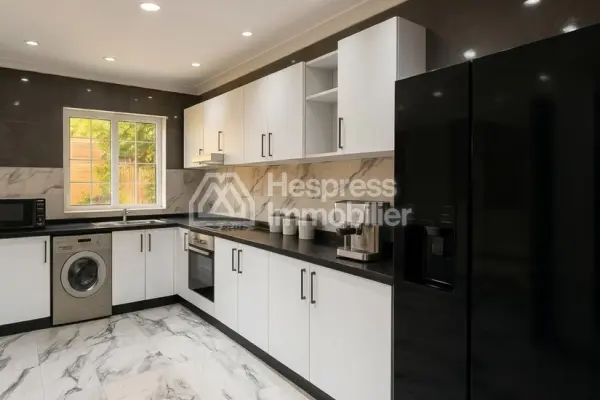 Superb villa for rent in Aïn Diab . 6 large rooms. Furnished.