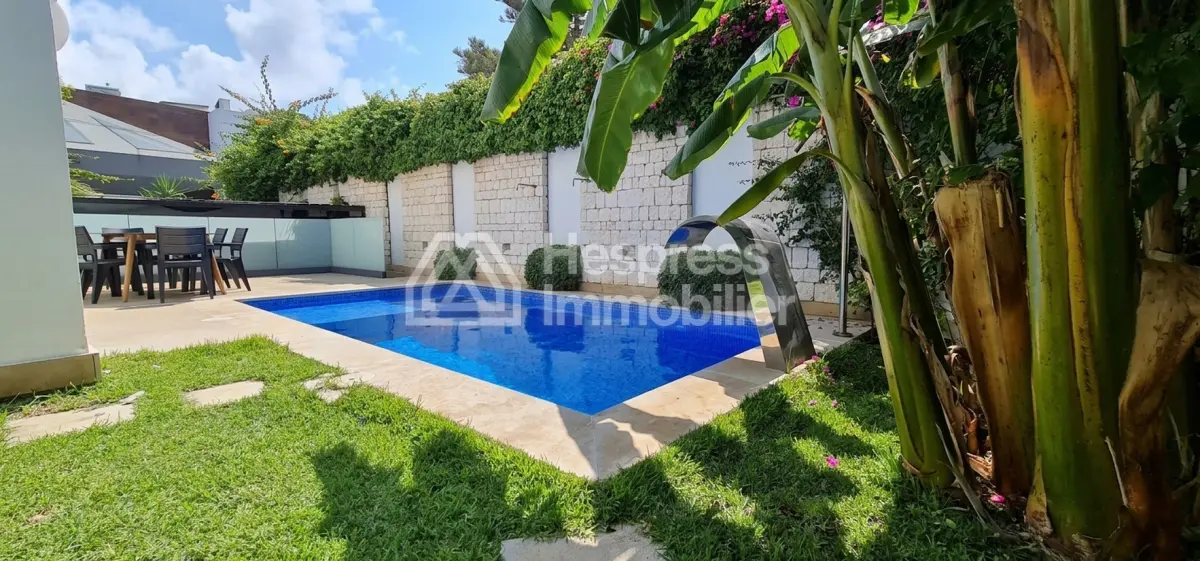 Beautiful furnished or unfurnished villa for rent in Val d' Anfa