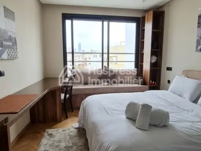Studio meublé avec une belle vue à louer