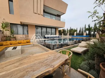 Une trés belle villa à louer à Marrakech