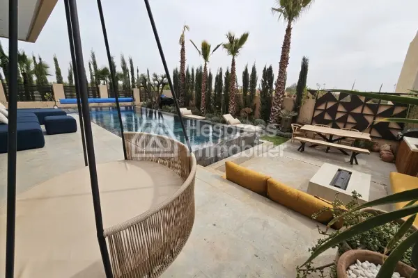 Une trés belle villa à louer à Marrakech