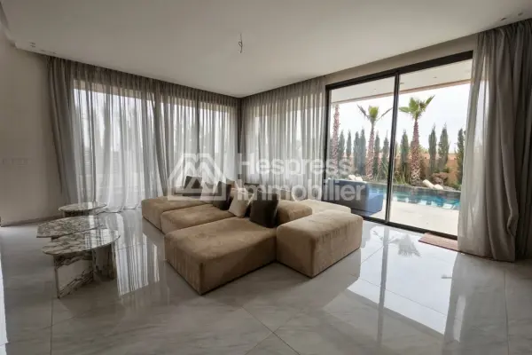 Une trés belle villa à louer à Marrakech