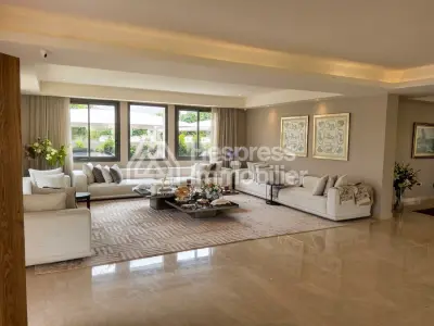 Luxury villa, unfurnished or furnished, for rent in Souissi