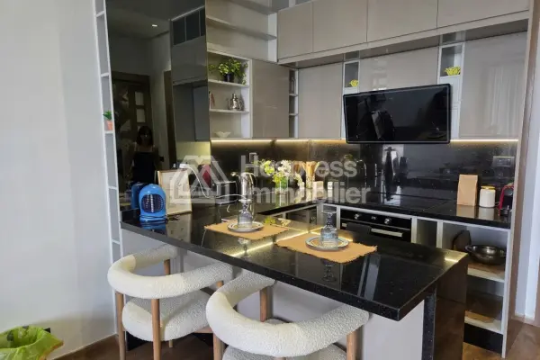 Spacio studio with pool view for sale in Pesatana