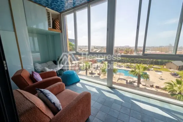 Spacio studio with pool view for sale in Pesatana