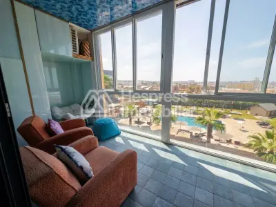 Spacio studio with pool view for sale in Pesatana