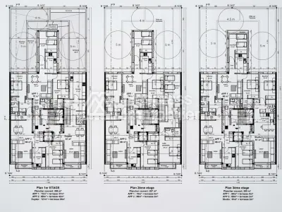 Terrain r3 de 415 m² avec projet autorisé