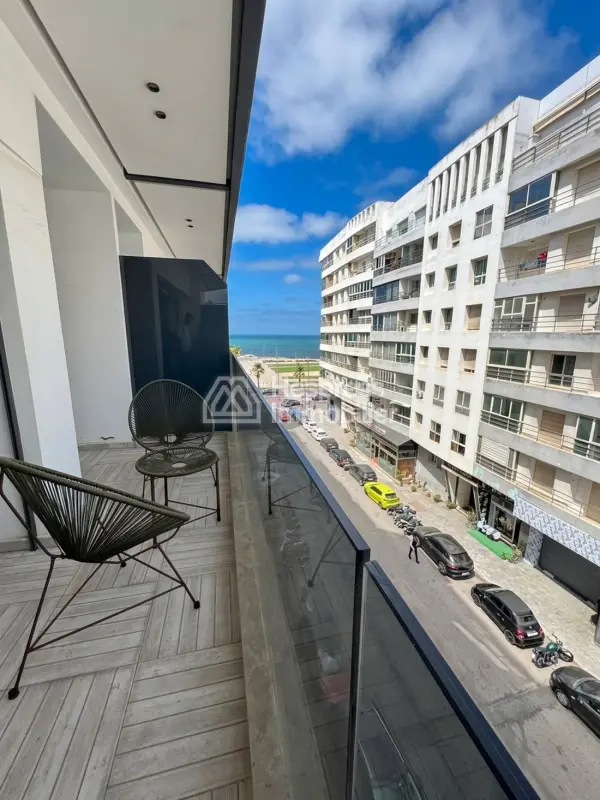 Beautiful apartment for rent in Aïn Diab Extension. 60 m². Well furnished.