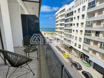 Beautiful apartment for rent in Aïn Diab Extension. 60 m². Well furnished.