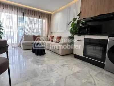 Beautiful apartment for rent in Aïn Diab Extension. 60 m². Well furnished.