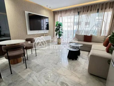 Beautiful apartment for rent in Aïn Diab Extension. 60 m². Well furnished.