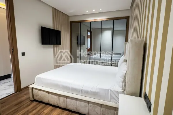 Beautiful apartment for rent in Aïn Diab Extension. 60 m². Well furnished.