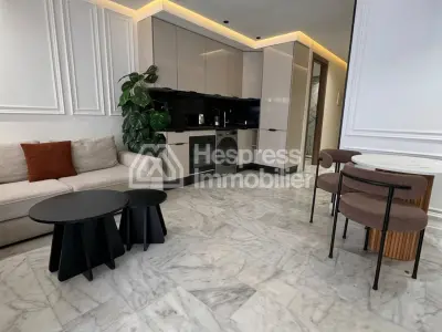 Beautiful apartment for rent in Aïn Diab Extension. 60 m². Well furnished.