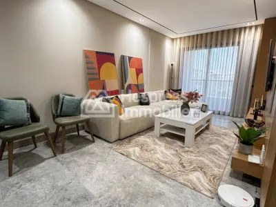 Furnished studio apartment for rent in Casablanca Finance City