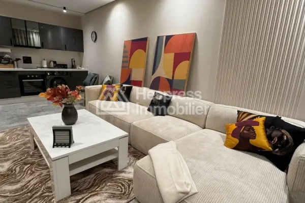 Furnished studio apartment for rent in Casablanca Finance City