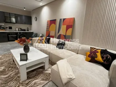 Furnished studio apartment for rent in Casablanca Finance City