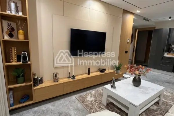 Furnished studio apartment for rent in Casablanca Finance City