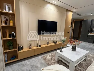 Furnished studio apartment for rent in Casablanca Finance City