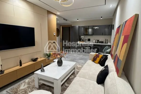 Furnished studio apartment for rent in Casablanca Finance City