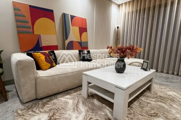 Furnished studio apartment for rent in Casablanca Finance City