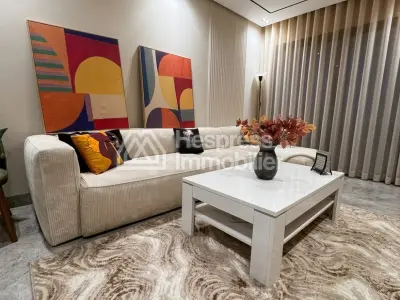 Furnished studio apartment for rent in Casablanca Finance City